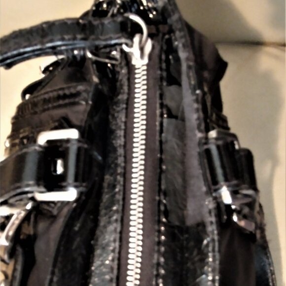 VINTAGE!! MICHAEL KORS BLACK GANSEVOORT HANDBAG / PURSE / TOTE 2009 COLLECTION - Picture 12 of 12